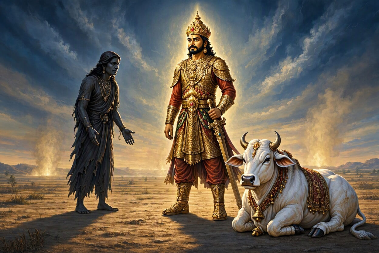 King Parikshit and the Five Abodes of Kali Yuga - Shrimad Bhagavatam