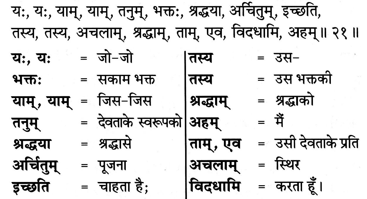 Gita 7.21
