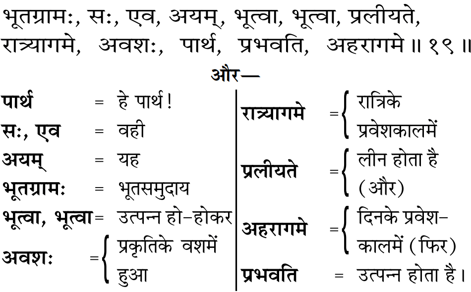 Gita 8.19