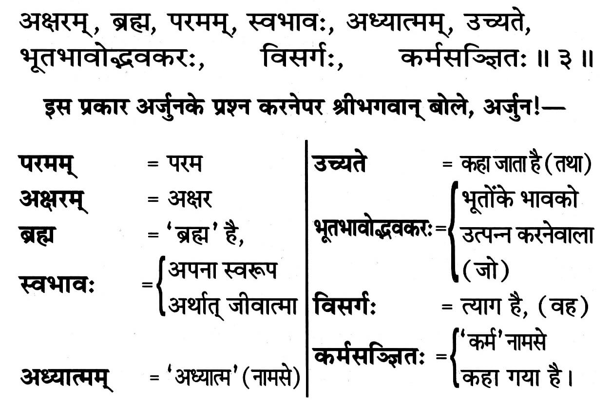 Gita 8.3