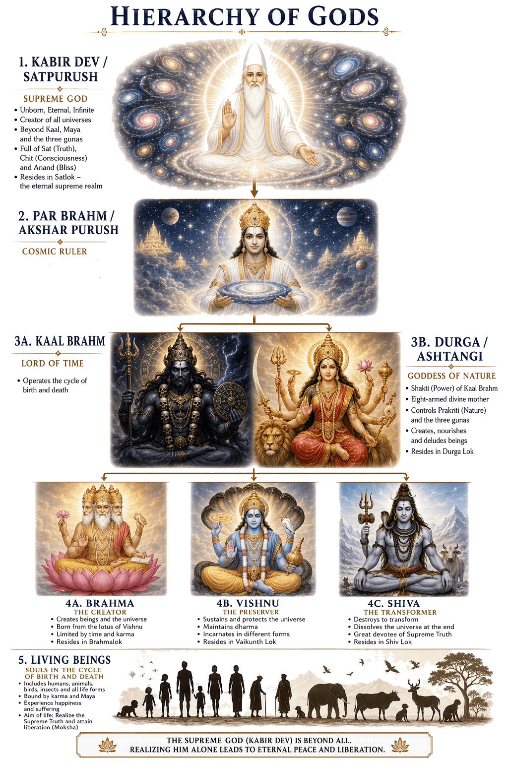 hierarchy of gods