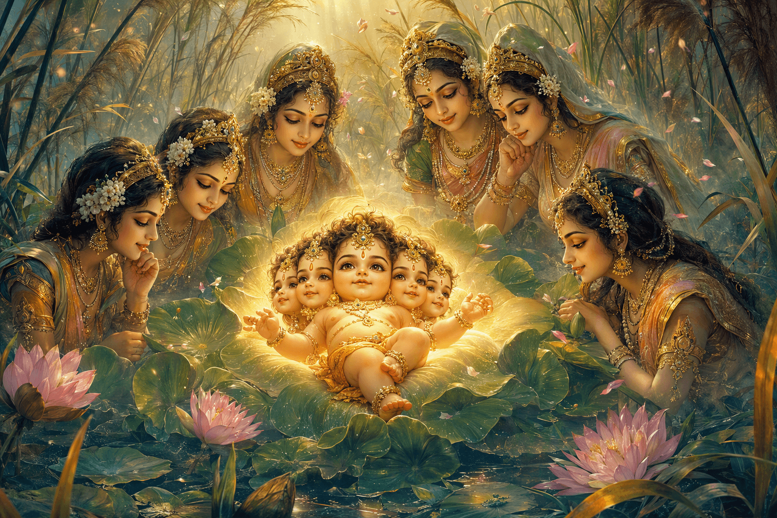 Birth of Kartikeya in Brahma Vaivarta Purana