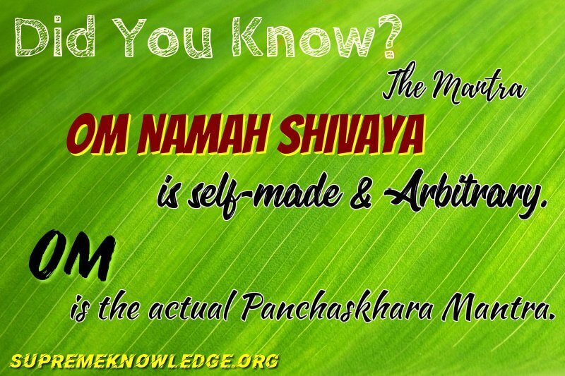Om Namah Shivaya