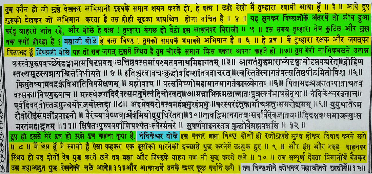Shiv Puran Vidhveshwar Samhita