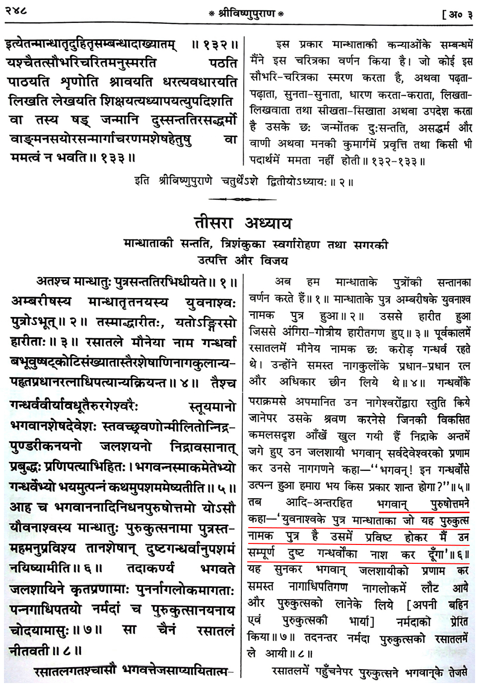 Vishnu Purana Chaturth Ansh